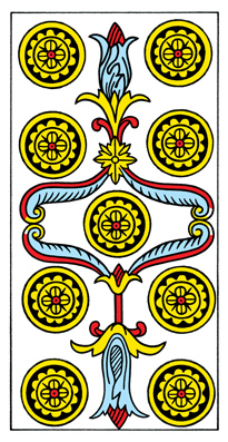 Nine of Pentacles